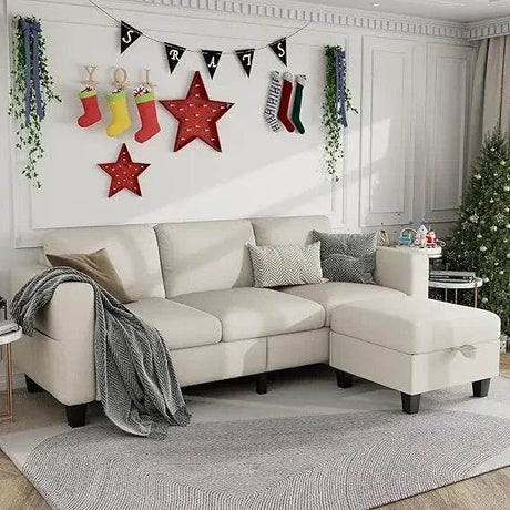 L - Shaped Modular Sectional Sofa With Storage - XMSJ - Sleep Galleria