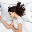 Pair of Soft Polyester Neck Support Pillows - Sleep Galleria