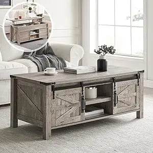 Farmhouse Lift-Top Coffee Table - Sleep Galleria