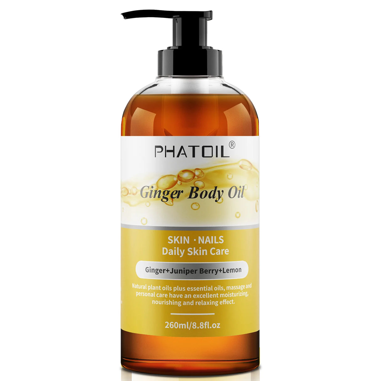 260ml Pure Essential Oil Body Massage Oil