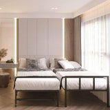 Twin Metal Frame Daybed and Trundle Set - XMSJ - Sleep Galleria