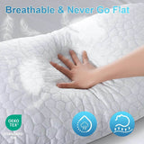 Set of 2 Cooling Gel Memory Foam Pillows - Sleep Galleria