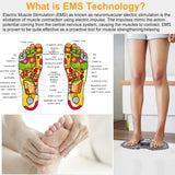 Electric USB Rechargeable Foot Circulation Massager Pad