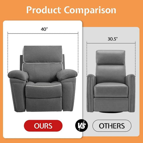 Electric Overstuffed Power Lift Recliner Chair - Sleep Galleria