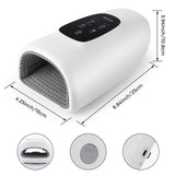 Electric Hand Massager Air Compression Hot Compress Device - Sleep Galleria
