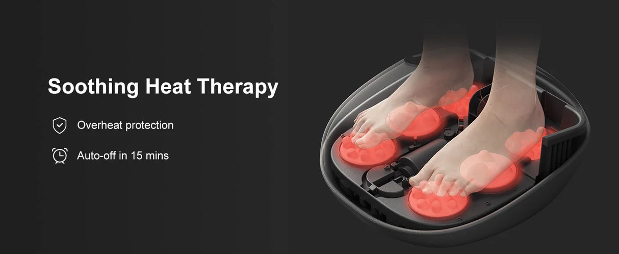 Shiatsu Electric Foot Massager With Heating Therapy