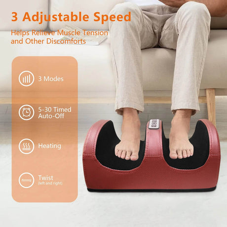 Electric Heating Foot Leg Kneading Massage Device - Slumberine - Sleep Galleria