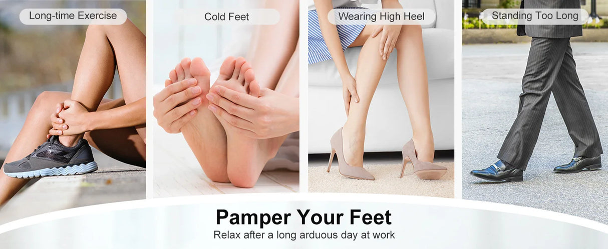 Shiatsu Electric Foot Massager With Heating Therapy