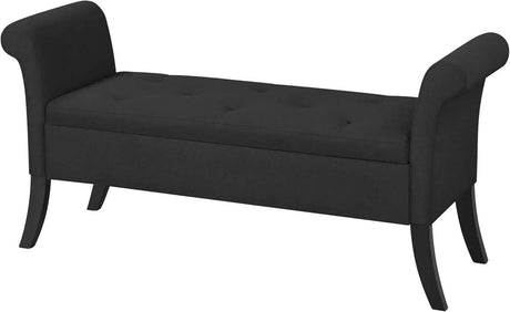 Vintage Faux Leather Storage Bench - ZUIYU - Sleep Galleria