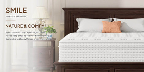 Medium 14 - Inch Hybrid Gel Memory Foam Mattress - BedStory - Sleep Galleria
