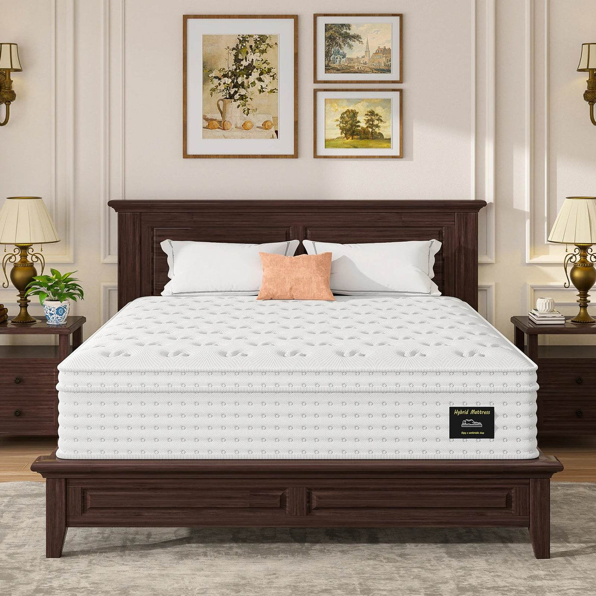 Medium 14-Inch Hybrid Gel Memory Foam Mattress - Sleep Galleria