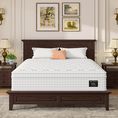 Medium 14 - Inch Hybrid Gel Memory Foam Mattress - BedStory - Sleep Galleria