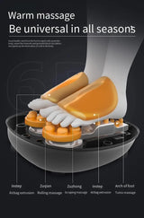Automatic Heated Kneading Foot Massager Therapy Machine