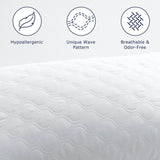 Pair of Soft Polyester Neck Support Pillows - Sleep Galleria