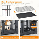 Multifunctional Wooden Dog Crate With Removable Tray