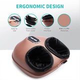 Electric Foot Massager with Heat Compression Shiatsu Therapy - Sleep Galleria