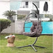 Indoor Outdoor Foldable Egg Swing Chair - XMSJ - Sleep Galleria