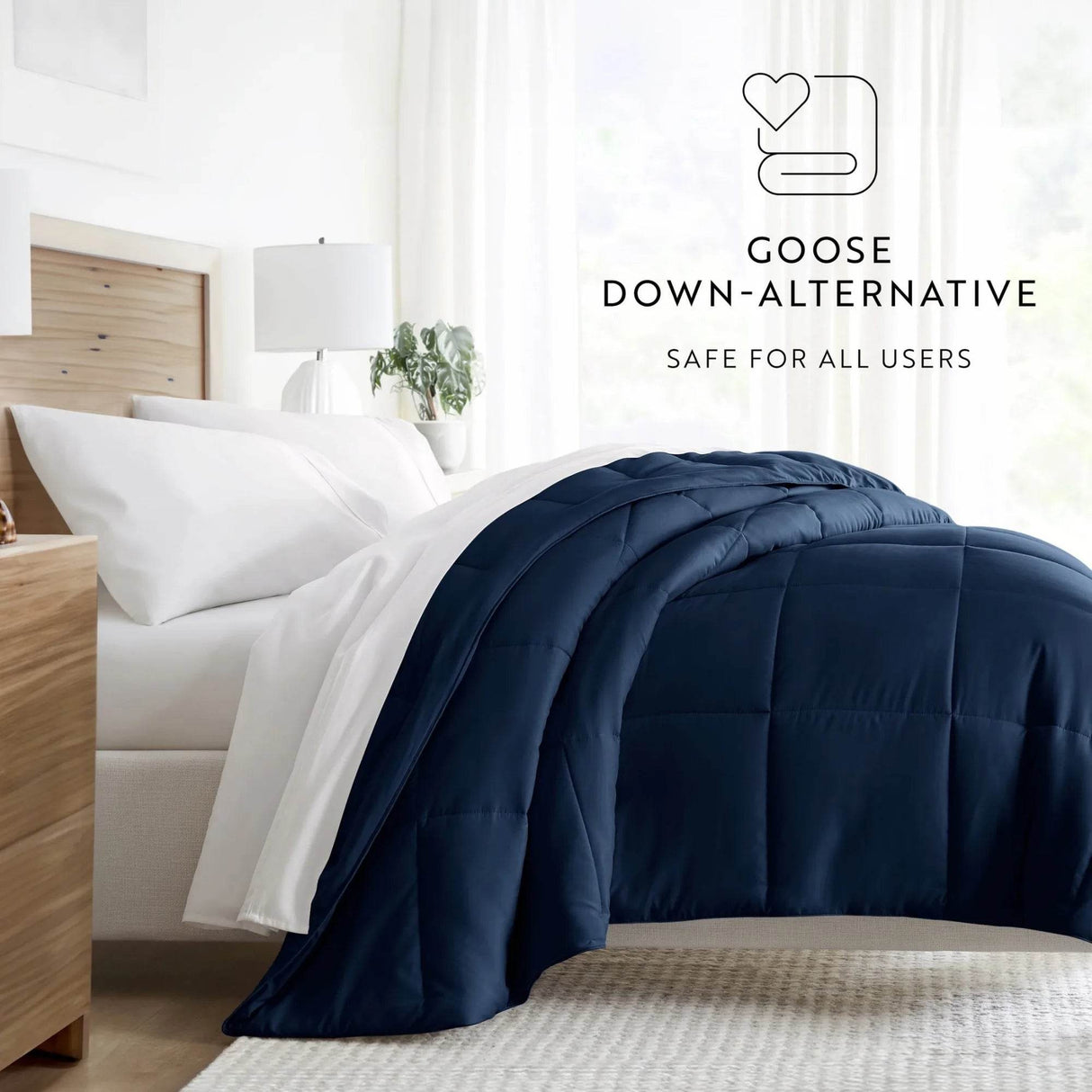 Soft Hypoallergenic Down Alternative Comforter - Calmora - Sleep Galleria
