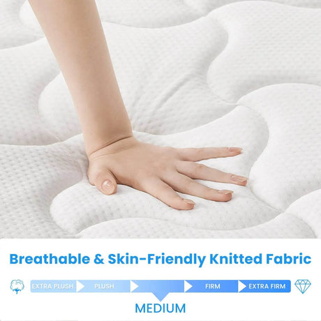 Medium Hybrid Pillow Top Mattress - Amztree - Sleep Galleria
