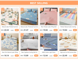 Soft Quilted 3-Piece Polyester Summer Quilt Set