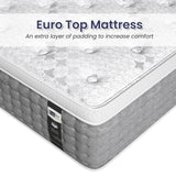 Medium Gel Memory Foam Pocket Spring Mattress - Sleep Galleria