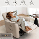 Power Rocker Swivel Electric Recliner Chair - Calmora - Sleep Galleria