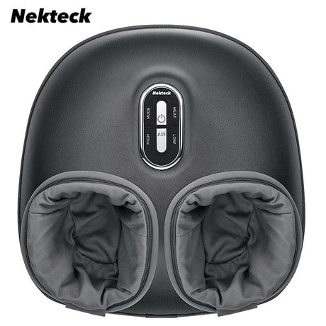 Electric Foot Massager Heating Air Compression Shiatsu Therapy - Sleep Galleria