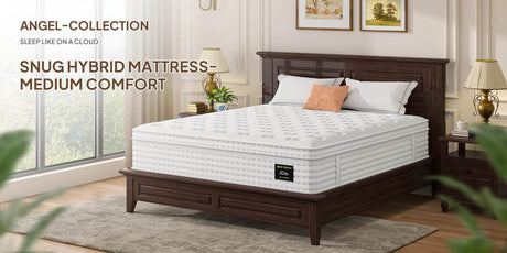 Medium 14 - Inch Hybrid Gel Memory Foam Mattress - BedStory - Sleep Galleria