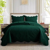 3-Piece Reversible Microfiber Quilt Bedding Set - Sleep Galleria
