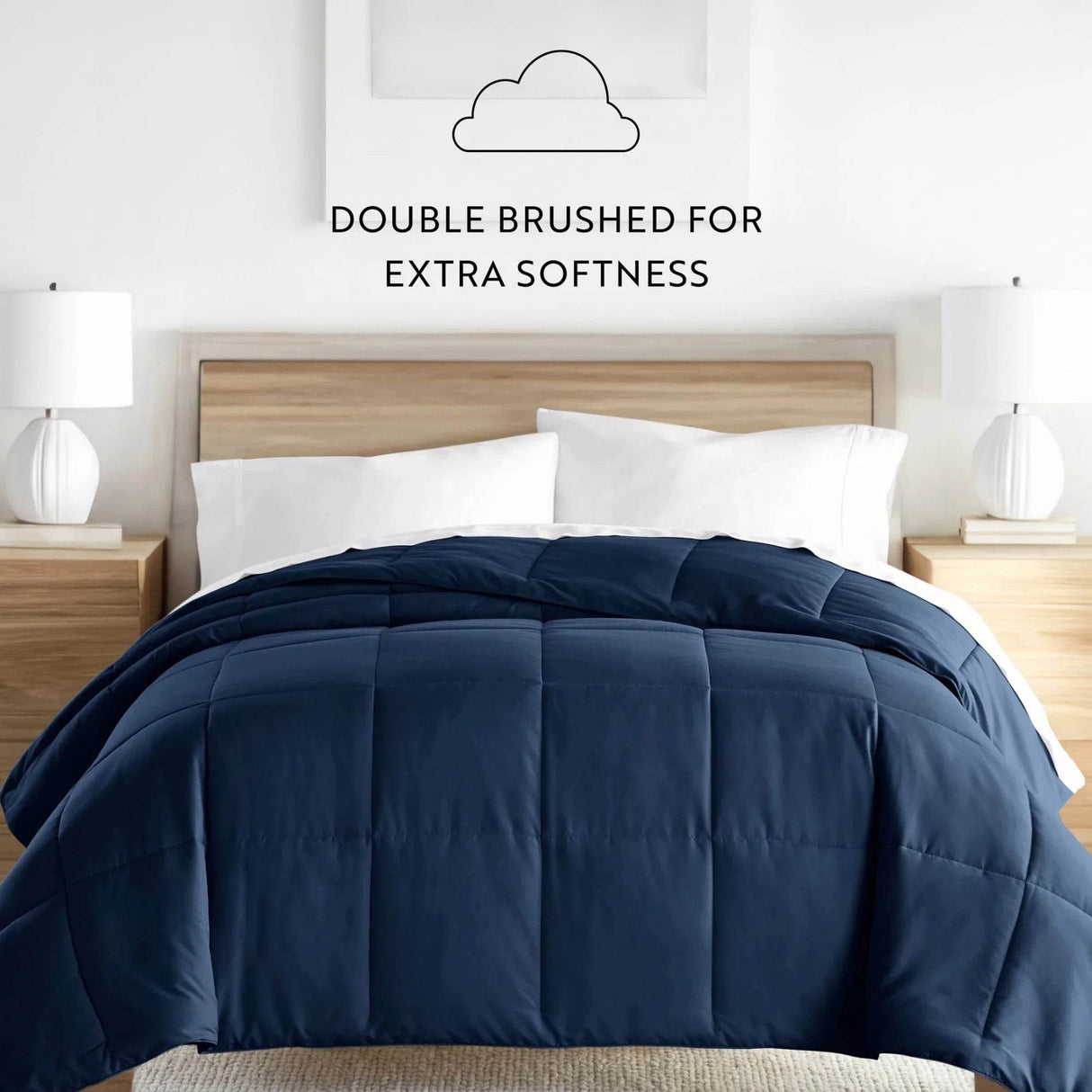 Soft Hypoallergenic Down Alternative Comforter - Calmora - Sleep Galleria