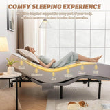 Adjustable Massage Electric Bed Frame With Zero Gravity - Sleep Galleria