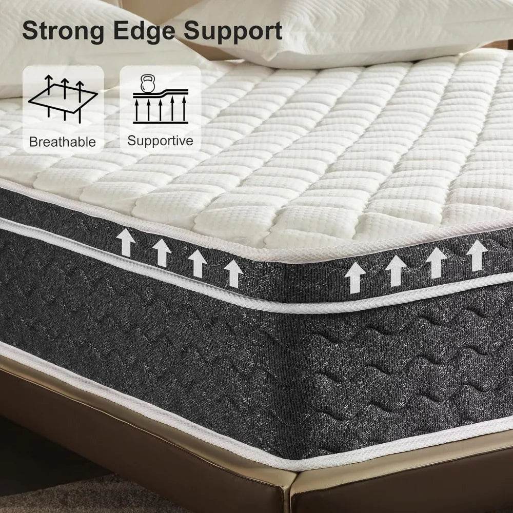 Medium Hybrid Memory Foam Mattress - Sleep Galleria