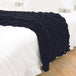 Chunky Knitted Chenille Blanket - Calmora - Sleep Galleria