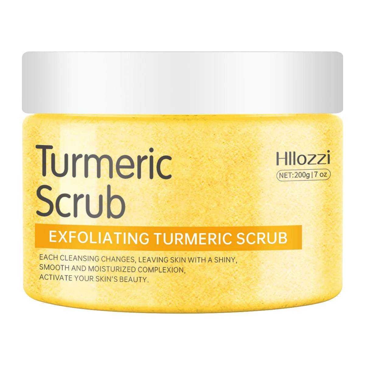 Himalayan Salt Turmeric Coconut Hydrating Face Body Scrub - Sleep Galleria
