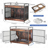 Industrial Wood Heavy Duty Large Dog Crate With Wheels