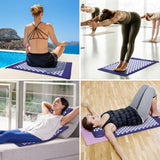 Acupressure Mat and Pillow Massage Set for Pain Relief