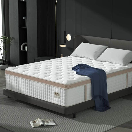 Medium Gel - Infused Hybrid Memory Foam Mattress - BedStory - Sleep Galleria