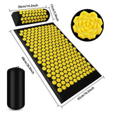 Acupressure Massage Mat With Cushion And Pillow Set - Sleep Galleria