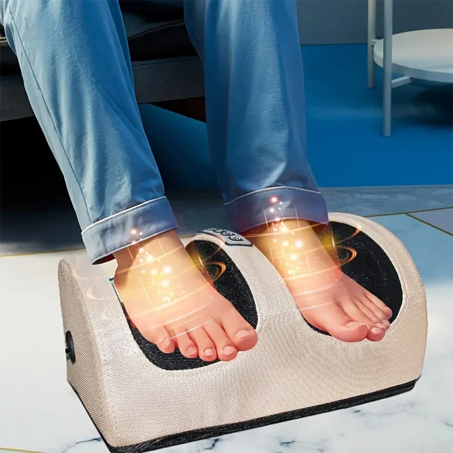 Electric Foot Kneading Massager With Heating Function