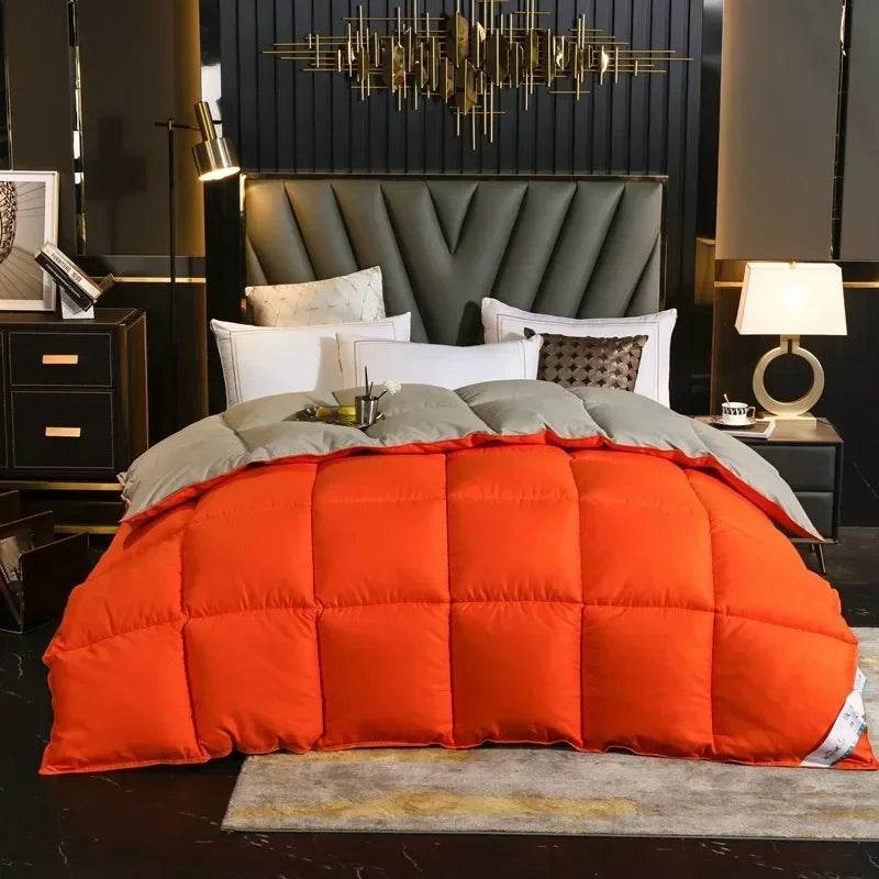 Premium White Goose Down Thick Winter Comforter - Restalyn - Sleep Galleria