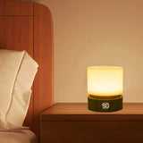 Soft Glow LED Cylindrical Bedside Night Light