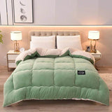 Soft Lamb Velvet Warm Winter Quilt Blanket - Sleep Galleria