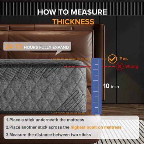 Medium Hybrid Gel Memory Foam Mattress - Sleep Galleria