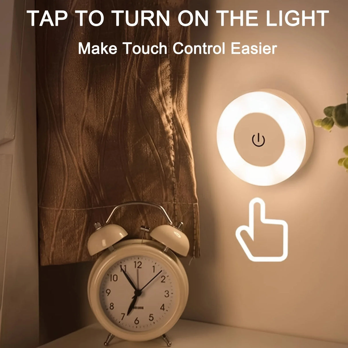 Rechargeable Touch-Sensitive LED Night Light