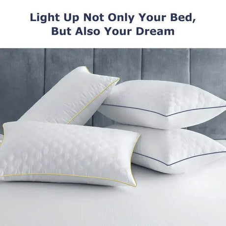 Set of 2 Soft Hypoallergenic Neck Pillows - BedStory - Sleep Galleria