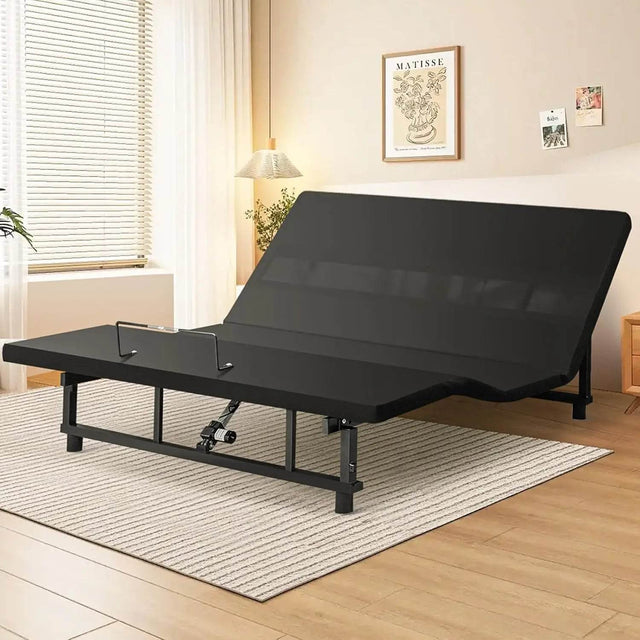 Adjustable Metal Bed Frame with Wireless Remote Control - XMSJ - Sleep Galleria