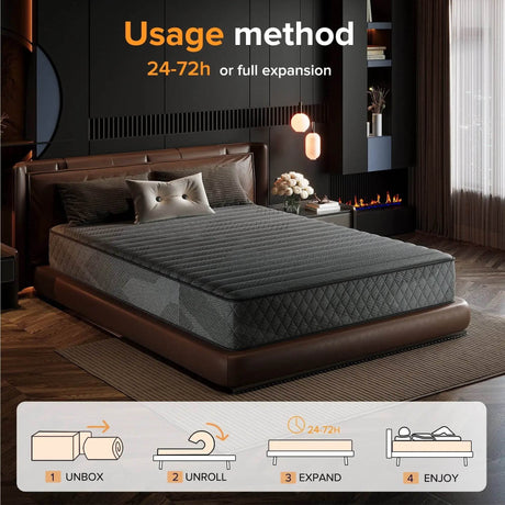 Medium Hybrid Gel Memory Foam Mattress - Sleep Galleria