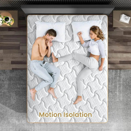 Medium Hybrid Gel Memory Foam Pocket Spring Mattress - BedStory - Sleep Galleria