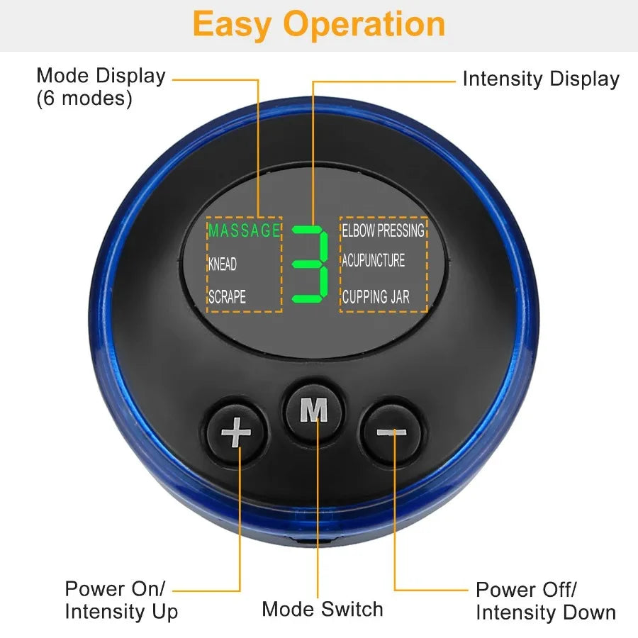 Electric USB Rechargeable Foot Circulation Massager Pad
