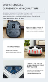 Automatic Heated Kneading Foot Massager Therapy Machine